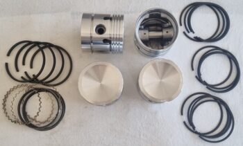 4 PISTONS + 20 3LAGER MGB