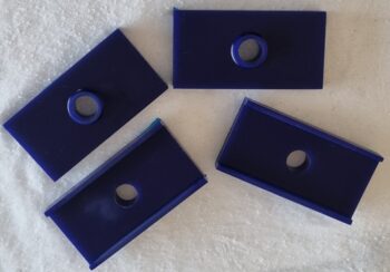 POLYURETHANE PAD SET BAK BLADFJÆR