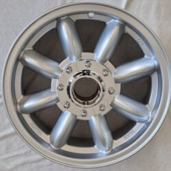 ALUFELGER 15X5.5 SØLV SENTERLOCK