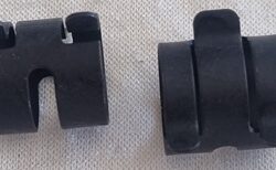 HOSE CLIP BLACK 1/2