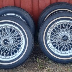 NYE CHROME FELGER M/DEKK 5,5 X 15" 72 EIKER